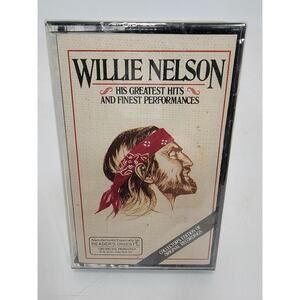Willie Nelson His Greatest Hits And Finest Performances Cassette Tape #1 New